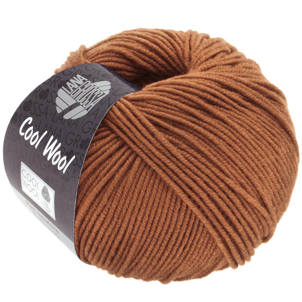 LANA GROSSA Cool Wool (2043-2077)  Farbe  2054  caramell