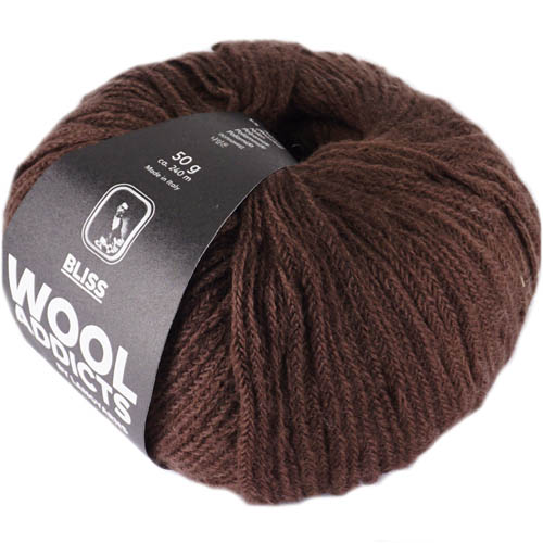 WOOLADDICTS Bliss Farbe 68 coffee